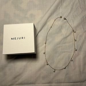 NEW Mejuri Pearl Necklace